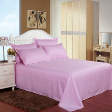Load image into Gallery viewer, Hotel bedding white bed sheet 100% Cotton Solid color Flat sheet
