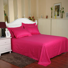 Load image into Gallery viewer, Hotel bedding white bed sheet 100% Cotton Solid color Flat sheet
