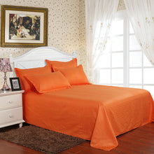Load image into Gallery viewer, Hotel bedding white bed sheet 100% Cotton Solid color Flat sheet
